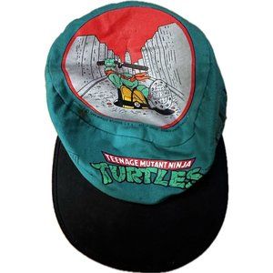 Vintage 90s 1990 TMNT Teenage Mutant Ninja Turtles Painters Hat Cap Promotional